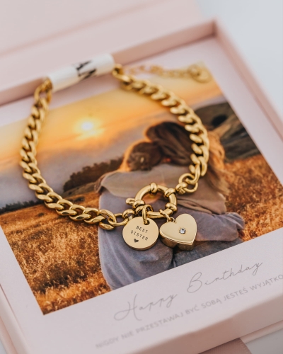 bransoletka pancerka z zawieszkami z dwustronnym grawerem.jpg