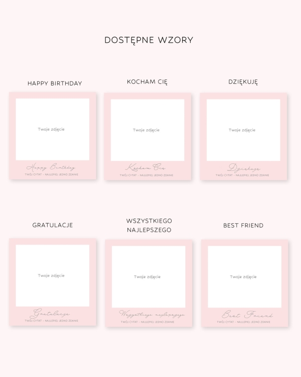 Personalizowany naszyjnik boho z pudełkiem ze zdjęciem – idealny prezent