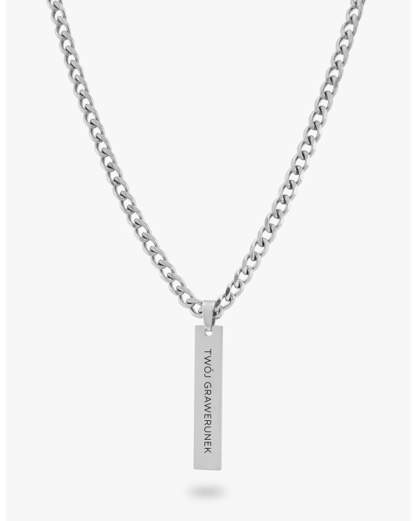 naszyjnik pancerka srebrny męski z grawerem.jpg