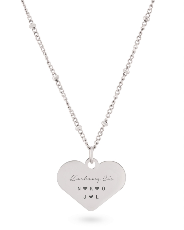 cudowna babcia naszyjnik srebrny z grawerem dwustronnym inicjały wnuków.jpg