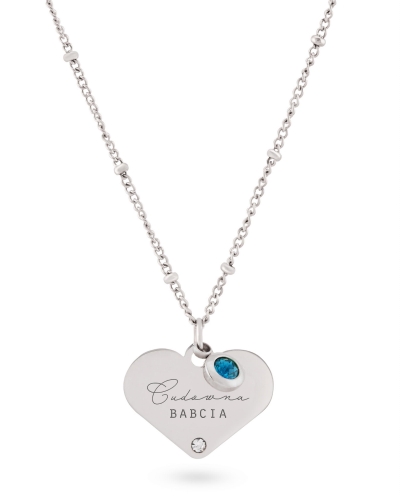 naszyjnik serce z cyrkonią z grawerem cudowna babcia.jpg