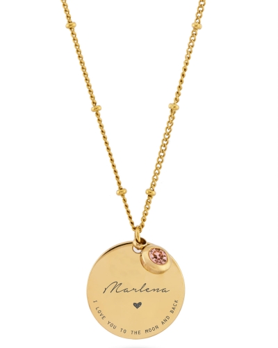 naszyjnik z grawerem imienia i cytatem oraz cyrkonią kamieniem urodzeniowym.jpg