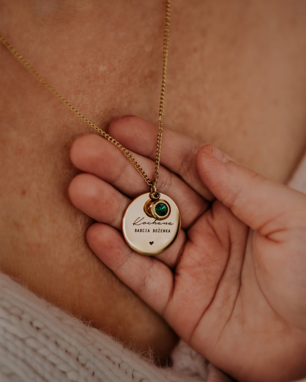 babcia naszyjnik zloty dwustronny ankier.jpg
