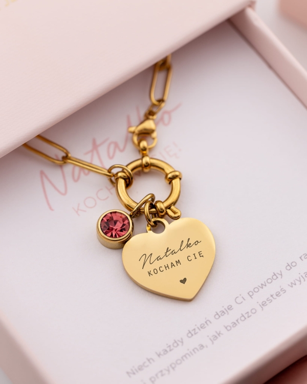 naszyjnik serce z grawerem na walentynki dla niej dla zakochanych.jpg
